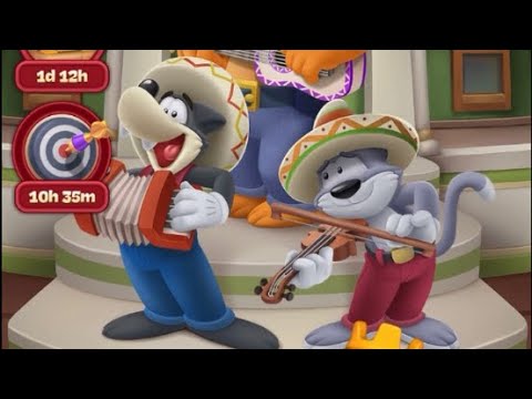 Toon Blast game Levels 3740-3749 Continuous Play