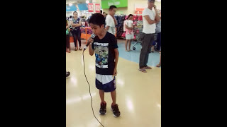 Alvin Dahan of The Voice Kids 3 Sing "Forever" by Martin N.