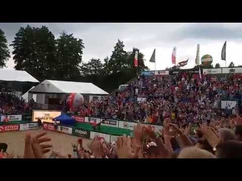 FIVB World Tour Stare Jabłonki 2014 - SPACE DANCE - Crowd Supporters