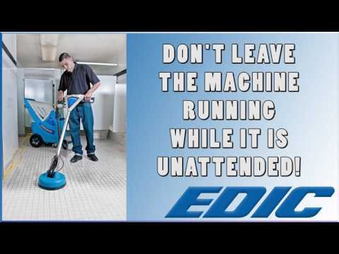 EDIC Endeavor 9000i-HSH Multi-Purpose Extractor for Hard Surface Cleaning Setting up Guide
