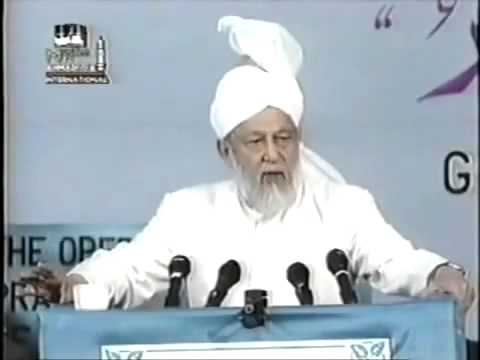 Concluding Address Jalsa Salana, Sunday 28 July 1996