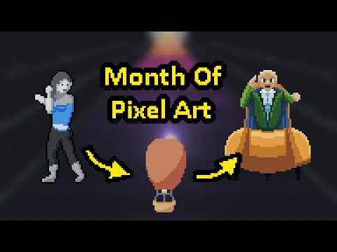 1 MONTH of PIXEL art | Pixel MAYnia 2022
