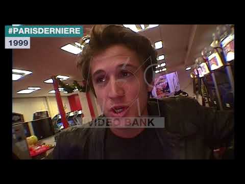 Extrait archives M6 Video Bank //Guillaume Canet - Paris Dernière (1999)