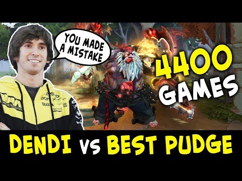 Dendi vs TOP-1 PUDGE SPAMMER in pub Levkan — he knows how to COUNTER