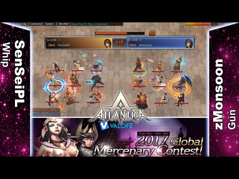 Sikyon Weekly 18/02/2017 PM - SenSeiPL vs zMonsoon - Atlantica Online