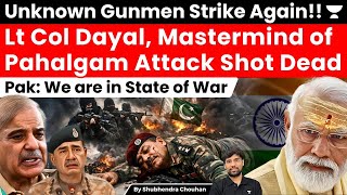 Download lagu Unknown Gunmen Kill Pahalgam Attack Mastermind Lt Col Dayal | Pak Claims State of emergency mp3