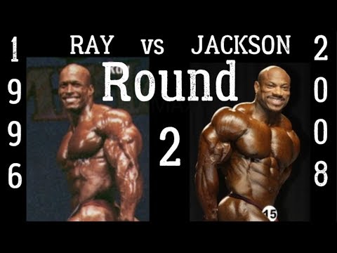 RAY vs JACKSON #2  (1996 Shawn Ray vs 2008 Dexter Jackson)