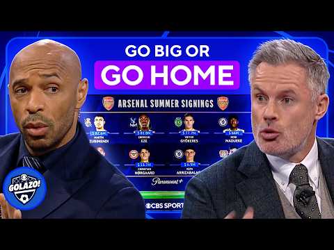 Thierry Henry & Jamie Carragher on how far Arsenal can go in the UCL | UCL Today | CBS Sports Golazo