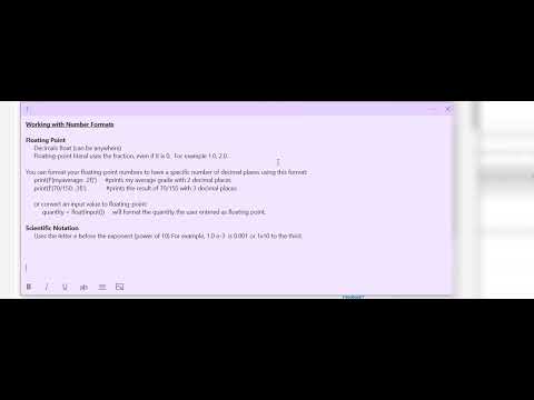 Python Floating Pt And Scientific Notation
