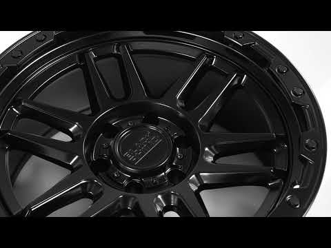 Black Rhino Wheels - Apache in MATTE BLACK W/ BLACK BOLTS