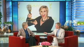 Jane Lynch Loves Winning Emmys