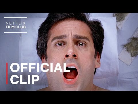 Steve Carell Gets Waxed | The 40-Year-Old Virgin | Netflix