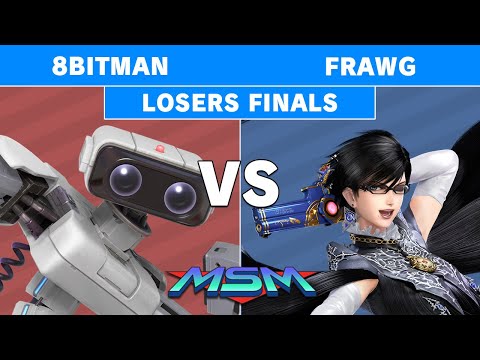 MSM Online 50 - Frawg (Bayonetta) Vs. 8BitMan (ROB) - Losers Finals