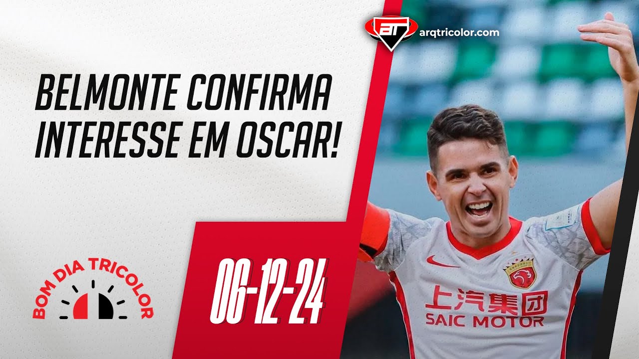 São Paulo DE OLHO em Oscar para a meia em 2025! | Bom Dia Tricolor