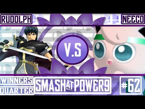 The Last S@P9 - Rudoph (Marth/Fox) VS Neeco (Jigglypuff) - SSBM Winners Quarters