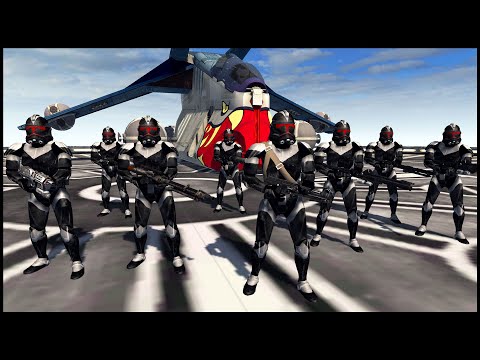 Mutant Clone Trooper Squad! - Men of War: Star Wars Mod Battle Simulator
