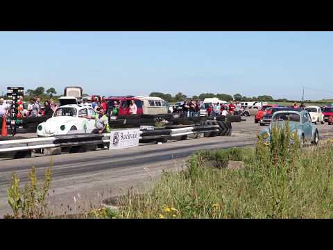 VW Beetle vs VW Beetle [Aircooled Drag Day 5 - 18/06/17]