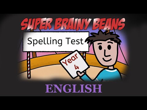 Spelling Test Year 4 - Spelling in English KS2