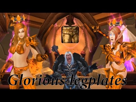 GLORIOUS LEGPLATES Farm ( Wow Machinima guide )