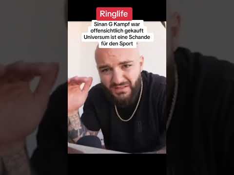 Ringlife Edmons Meinung über Sinan G und Universum boxing 🥊❗️ #shorts #shortsfeed