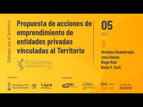 Acciones de emprendimiento de entidades privadas vinculadas al territorio[;;;][;;;]