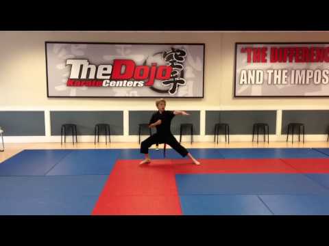 Kihon kata go lil ninja and beginner students