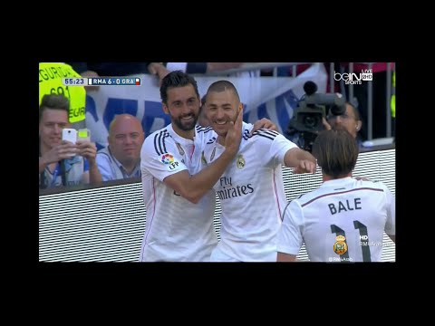 Real Madrid vs Granada Full match HD 9-1 2ND حفيظ الدراجي
