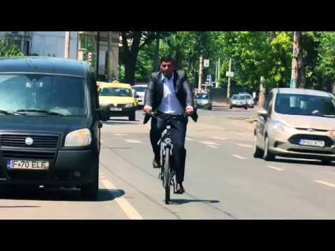 Alexandru Petrescu CEO Posta Romana, campania bike2work.  "O companie prietenoasa cu bicicleta"