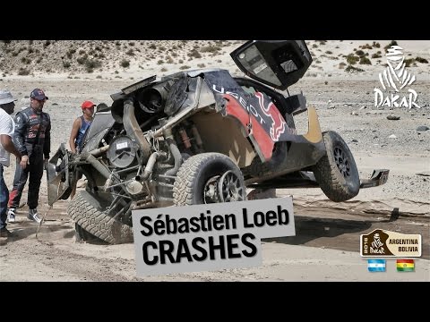Image video Accident Sébastien Loeb - Dakar 2016