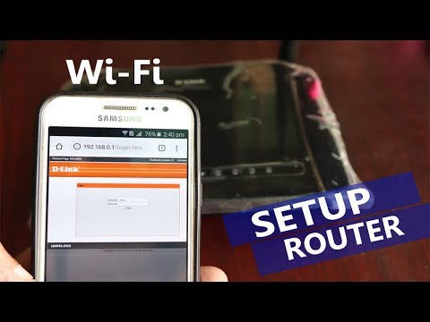 D-Link | Wifi Router Setup | Change Wifi Password Using Mobile