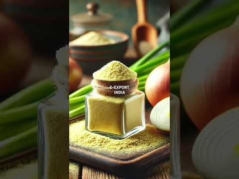 Dehydrated onion powder