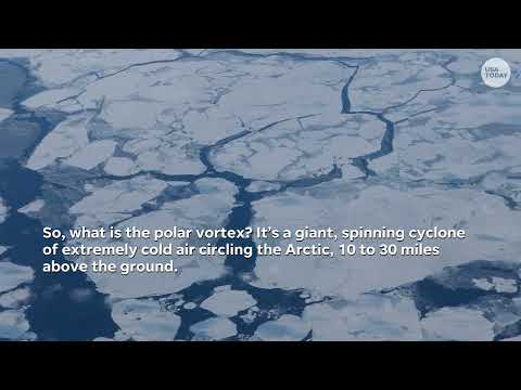 Polar vortex may soon split. What does that mean for US temps?