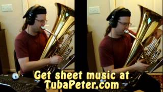 Andy Griffith Show Tuba Quartet cover + sheet music