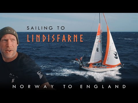 Crossing the NORTH SEA to Lindisfarne!