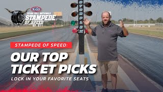 Find Your Perfect Seat at the NHRA Texas Fall Nationals | Stampede of 