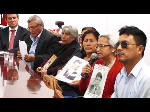 Deudos exigen ley de búsqueda de personas desaparecidas