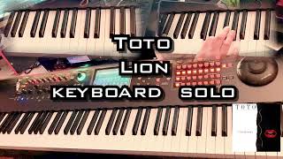 Toto - Lion keyboard solo