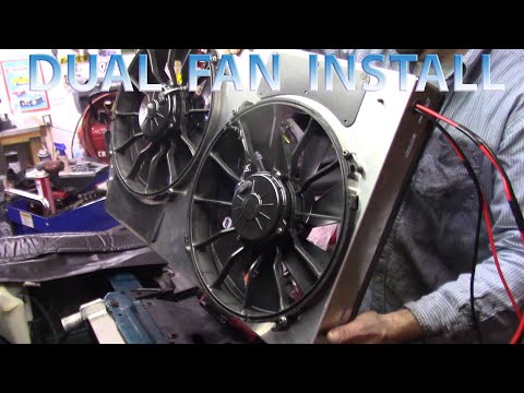How To Install Dual Electric Fans