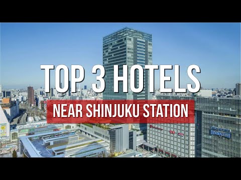 3 Closest Hotels to Shinjuku Station (1–3 Minute Walk!)