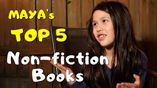 Maya's Top 5 Nonfiction Books for Elementary School Kids 👧🏻❤️📚🔬