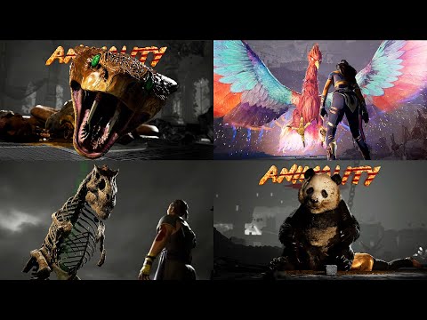 Mortal Kombat 1 Khaos Reigns - ALL ANIMALITIES @ 4K 60ᶠᵖˢ ✔