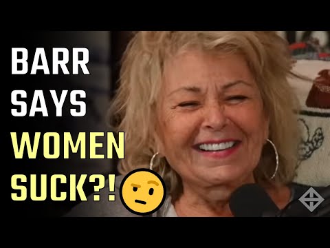 🤔 Women Suck?! She-Devil Roseanne Barr tells the world how women ruined comedy?! 😈