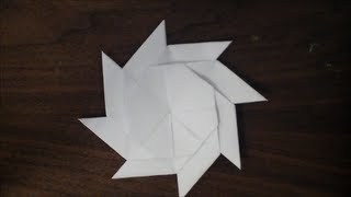 How To Make A Transforming Ninja Star With A4 Paper