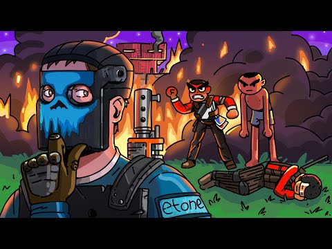 SOLO MAKES a CLAN RAGE QUIT after FAIL RAID - Rust