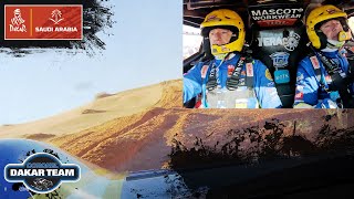 This is the Dakar rally! Raw onboard footage with Tim and Tom Coronel 