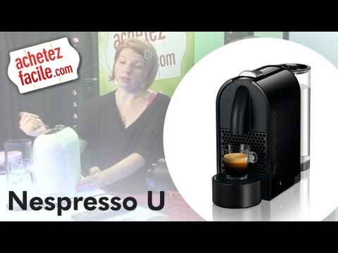 comment regler nespresso u