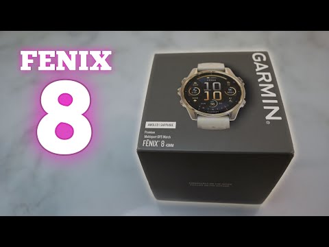 Garmin Fenix 8 43mm Unboxing