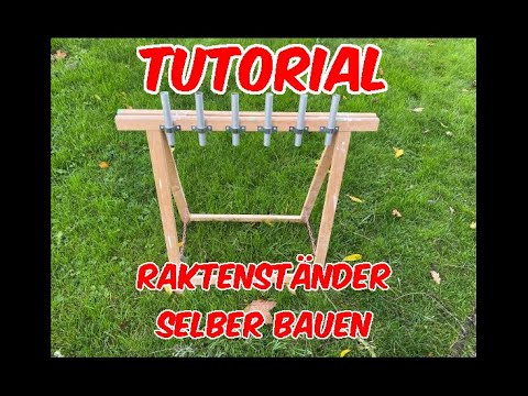 RAKETENSTÄNDER SELBER BAUEN TUTORIAL  -Pyro_Spix-