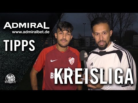 ADMIRAL-Tipps mit A. Laaroubi (TSG 51 F.) und C. Keser (Türkgücü F.) - 20. ST, KL A Ffm