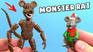 Лепим АНИМАТРОНИКА МОНСТЕР РЭТ из игры FNAC | Monster Rat